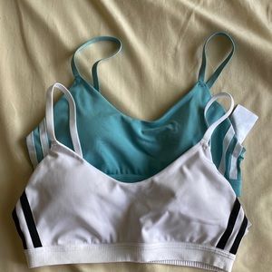 2 adidas sports bras.